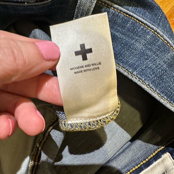 Imogene + Willie Women’s Elizabeth Denim Jeans High Rise Cotton Stretch - Picture 7 of 12